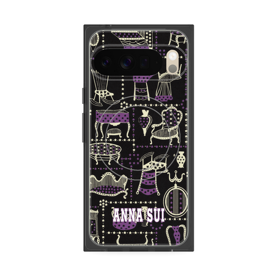 プレミアムスクエアケース with Pixelsnap［ ANNA SUI - チェア ］