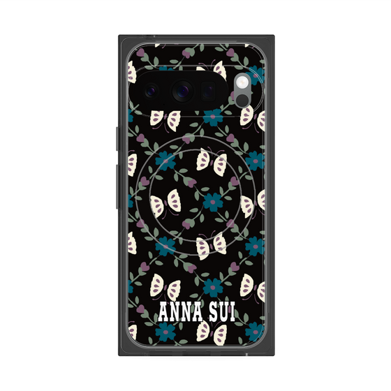 プレミアムスクエアケース with Pixelsnap［ ANNA SUI - バタフライ ］
