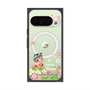 プレミアムスクエアケース with Pixelsnap［ 昆虫物語 みなしごハッチ - 花 ］
