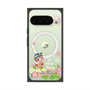プレミアムスクエアケース with Pixelsnap［ 昆虫物語 みなしごハッチ - 花 ］