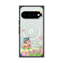 プレミアムスクエアケース with Pixelsnap［ 昆虫物語 みなしごハッチ - 花 ］