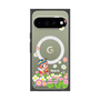 プレミアムスクエアケース with Pixelsnap［ 昆虫物語 みなしごハッチ - 花 ］