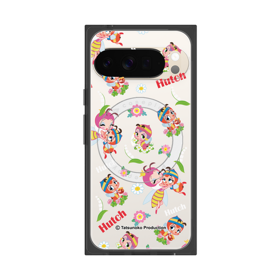 プレミアムスクエアケース with Pixelsnap［ 昆虫物語 みなしごハッチ - 総柄 ］