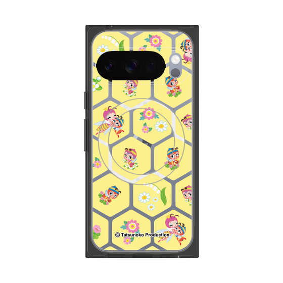 プレミアムスクエアケース with Pixelsnap［ 昆虫物語 みなしごハッチ - ハニカム ］