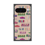 プレミアムスクエアケース with Pixelsnap［ ELLE - ミックスロゴ ］