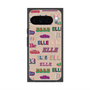 プレミアムスクエアケース with Pixelsnap［ ELLE - ミックスロゴ ］