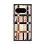 プレミアムスクエアケース with Pixelsnap［ ELLE - タータン ］