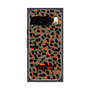 プレミアムスクエアケース with Pixelsnap［ ELLEgirl - レオパード - Brown ］