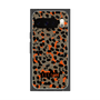 プレミアムスクエアケース with Pixelsnap［ ELLEgirl - レオパード - Brown ］