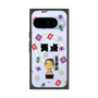 プレミアムスクエアケース with Pixelsnap［ 笑点 - 春風亭 昇太 - 黒 ］