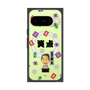 プレミアムスクエアケース with Pixelsnap［ 笑点 - 春風亭 昇太 - 黒 ］
