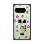 プレミアムスクエアケース with Pixelsnap［ 笑点 - 春風亭 昇太 - 黒 ］