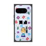 プレミアムスクエアケース with Pixelsnap［ 笑点 - 三遊亭 小遊三 - 黒 ］