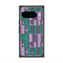 プレミアムスクエアケース with Pixelsnap［ ELLE - カットロゴ - ウィンター ］