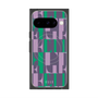 プレミアムスクエアケース with Pixelsnap［ ELLE - カットロゴ - ウィンター ］