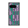 プレミアムスクエアケース with Pixelsnap［ ELLE - カットロゴ - ウィンター ］