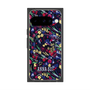 プレミアムスクエアケース with Pixelsnap［ ANNA SUI - スワーリングフワラー ］
