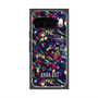 プレミアムスクエアケース with Pixelsnap［ ANNA SUI - スワーリングフワラー ］