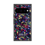 プレミアムスクエアケース with Pixelsnap［ ANNA SUI - スワーリングフワラー ］
