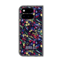 プレミアムスクエアケース with Pixelsnap［ ANNA SUI - スワーリングフワラー ］