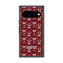 プレミアムスクエアケース with Pixelsnap［ ANNA SUI - バタフライハーツ - レッド ］