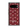 プレミアムスクエアケース with Pixelsnap［ ANNA SUI - バタフライハーツ - レッド ］