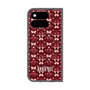 プレミアムスクエアケース with Pixelsnap［ ANNA SUI - バタフライハーツ - レッド ］