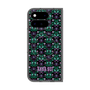 プレミアムスクエアケース with Pixelsnap［ ANNA SUI - バタフライハーツ - グリーン ］