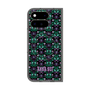 プレミアムスクエアケース with Pixelsnap［ ANNA SUI - バタフライハーツ - グリーン ］