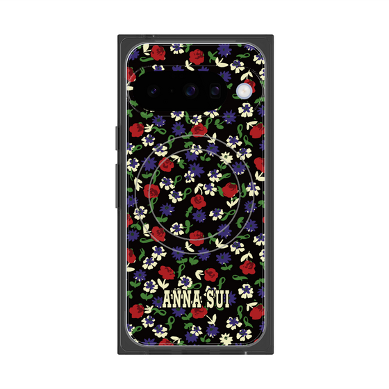 プレミアムスクエアケース with Pixelsnap［ ANNA SUI - カーネーション ］