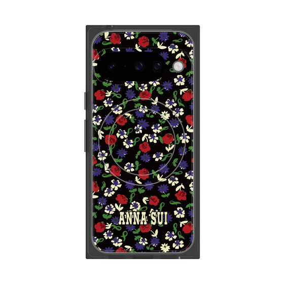 プレミアムスクエアケース with Pixelsnap［ ANNA SUI - カーネーション ］