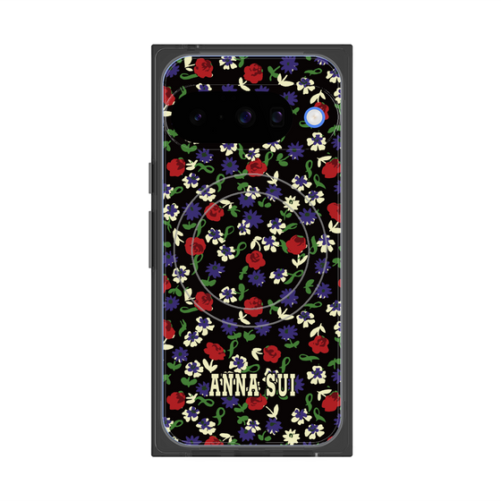 プレミアムスクエアケース with Pixelsnap［ ANNA SUI - カーネーション ］