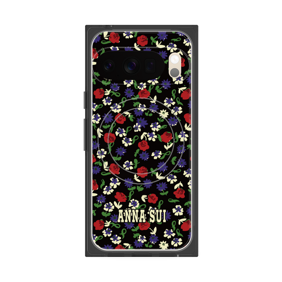 プレミアムスクエアケース with Pixelsnap［ ANNA SUI - カーネーション ］