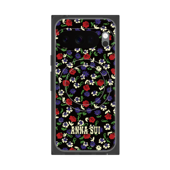 プレミアムスクエアケース with Pixelsnap［ ANNA SUI - カーネーション ］