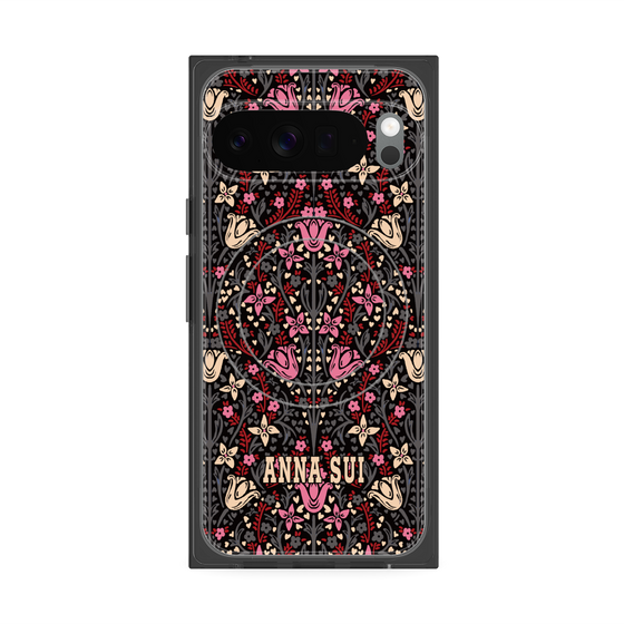 プレミアムスクエアケース with Pixelsnap［ ANNA SUI - チューリップヌーヴォー ］