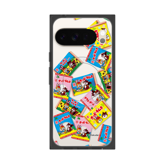プレミアムスクエアケース with Pixelsnap［ クッピーラムネ - 復刻パッケージ ］
