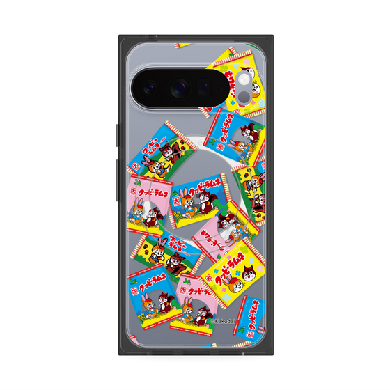 プレミアムスクエアケース with Pixelsnap［ クッピーラムネ - 復刻パッケージ ］