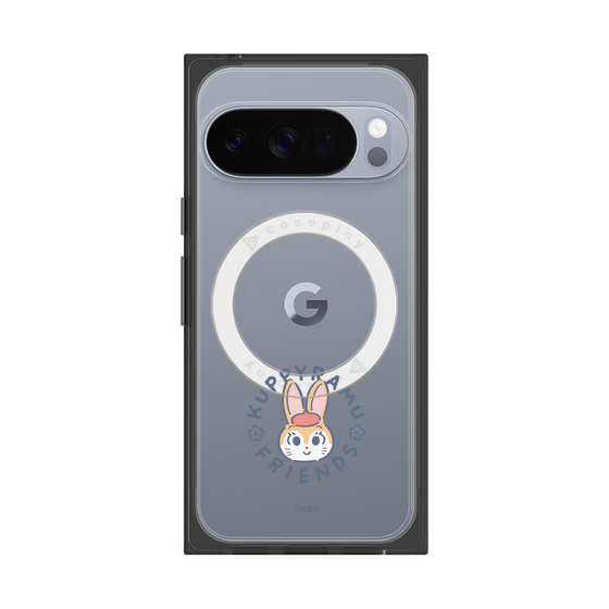 プレミアムスクエアケース with Pixelsnap［ クピラムフレンズ - ロゴ - クッピー ］