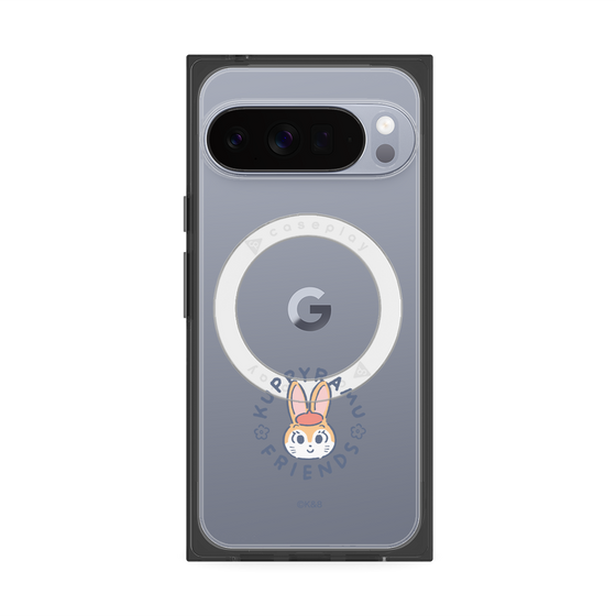 プレミアムスクエアケース with Pixelsnap［ クピラムフレンズ - ロゴ - クッピー ］