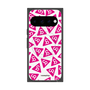 プレミアムスクエアケース with Pixelsnap［ オリジナル - CASEPLAYロゴマーク - ピンク ］