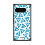 プレミアムスクエアケース with Pixelsnap［ オリジナル - CASEPLAYロゴマーク - ライトブルー ］