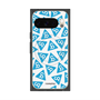 プレミアムスクエアケース with Pixelsnap［ オリジナル - CASEPLAYロゴマーク - ライトブルー ］