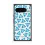 プレミアムスクエアケース with Pixelsnap［ オリジナル - CASEPLAYロゴマーク - ライトブルー ］