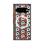プレミアムスクエアケース with Pixelsnap［ オリジナル - CASEPLAYイニシャル総柄 - オレンジ ］