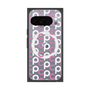 プレミアムスクエアケース with Pixelsnap［ オリジナル - CASEPLAYイニシャル総柄 - ピンク ］