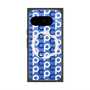 プレミアムスクエアケース with Pixelsnap［ オリジナル - CASEPLAYイニシャル総柄 - ネイビー ］