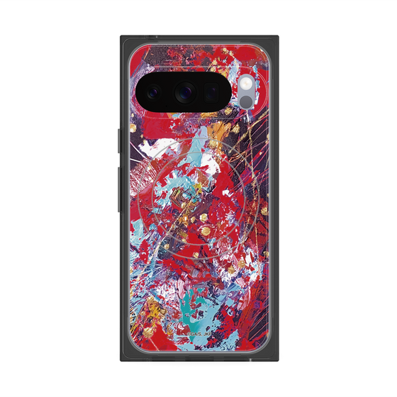 プレミアムスクエアケース with Pixelsnap［ 呪術廻戦 - 油絵 - 釘崎 野薔薇 ］