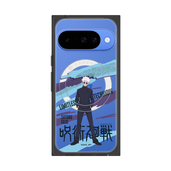 プレミアムスクエアケース with Pixelsnap［ 呪術廻戦 - 立ち絵 - 五条 悟（懐玉・玉折） ］