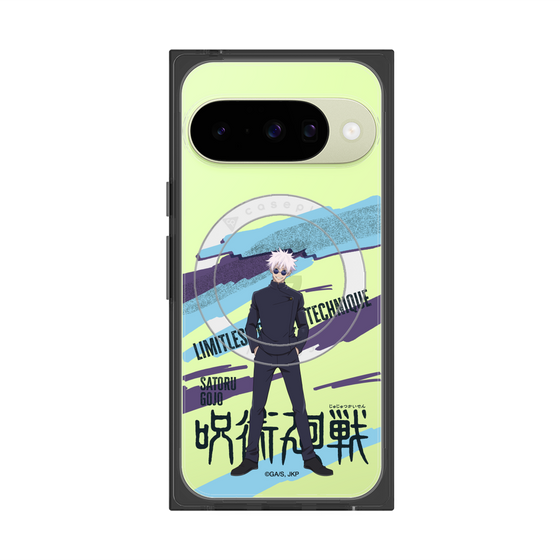プレミアムスクエアケース with Pixelsnap［ 呪術廻戦 - 立ち絵 - 五条 悟（懐玉・玉折） ］