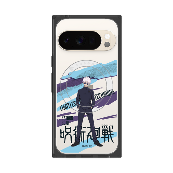 プレミアムスクエアケース with Pixelsnap［ 呪術廻戦 - 立ち絵 - 五条 悟（懐玉・玉折） ］